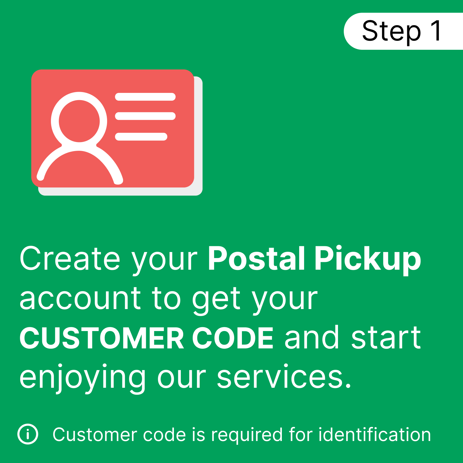 Step 1 Create an account
